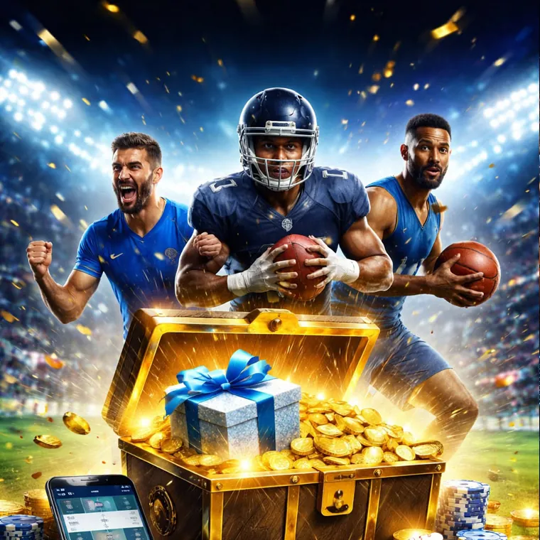 Oversized golden key opening a treasure chest with radiant light